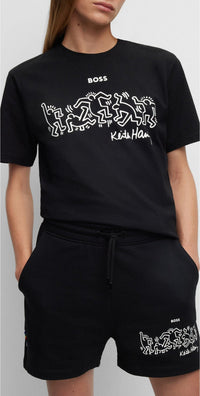 BLACK // T-SHIRTS T_HARING