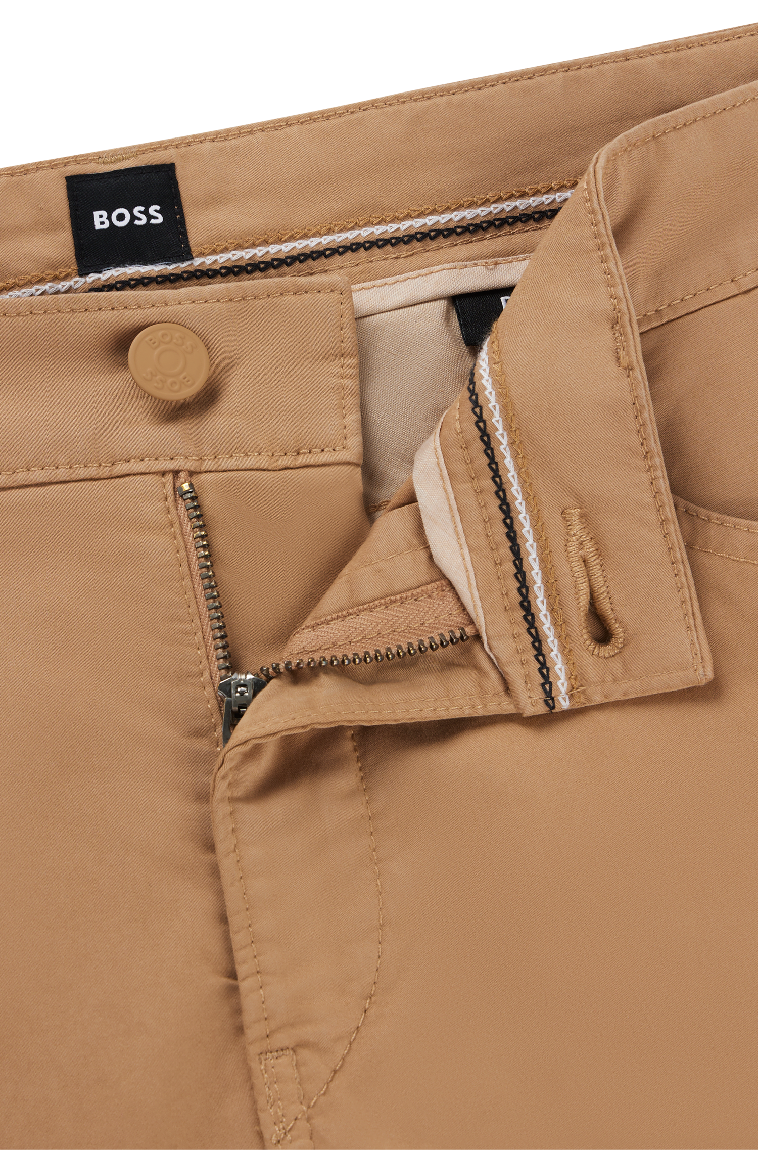 MEDIUM BEIGE // CASUAL TROUSERS DELAWARE3-1-20