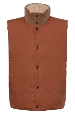 MEDIUM BEIGE // LEATHER L-MEVEST
