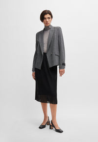 BLACK // CASUAL SKIRTS EVIBELLE