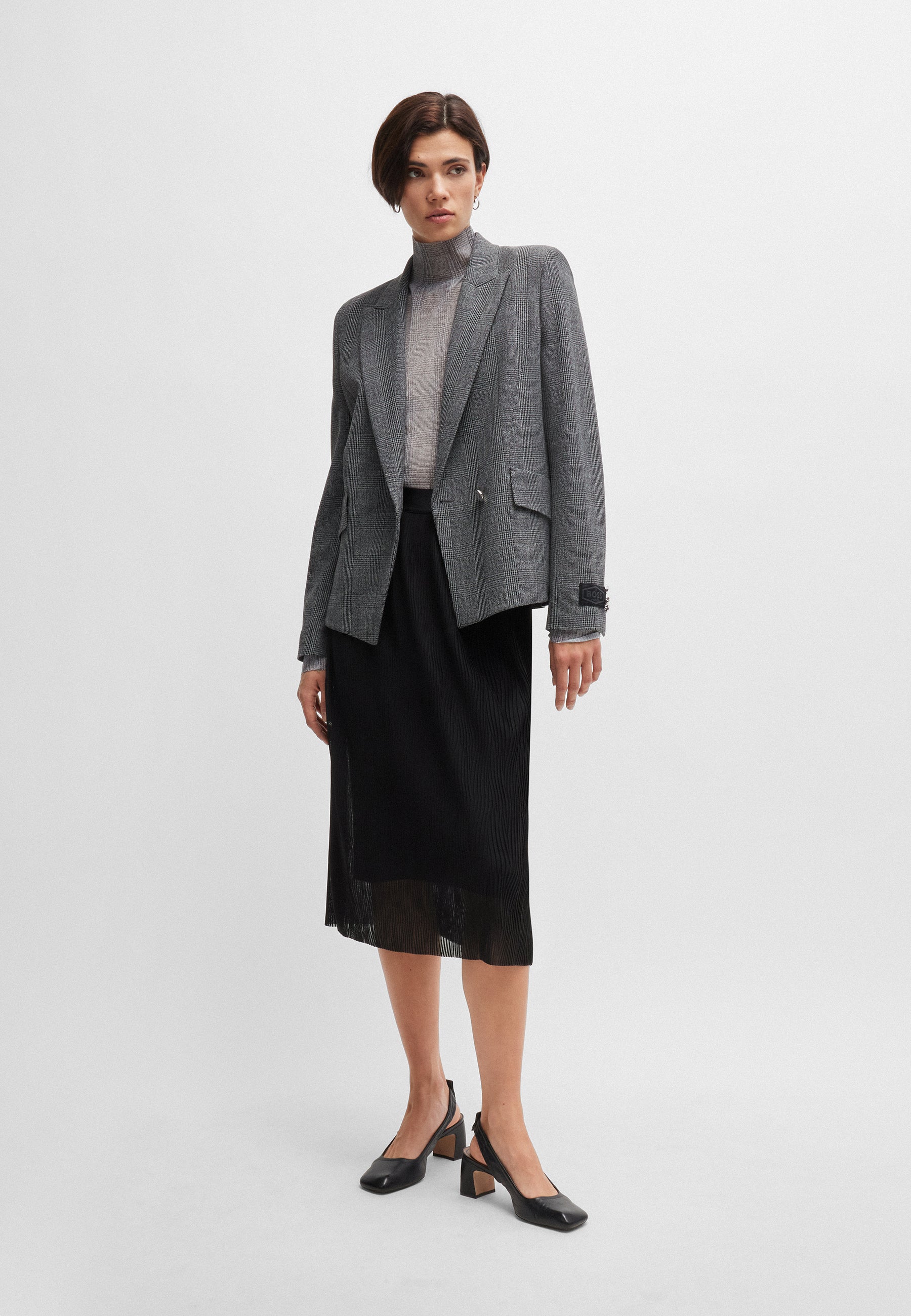 BLACK // CASUAL SKIRTS EVIBELLE