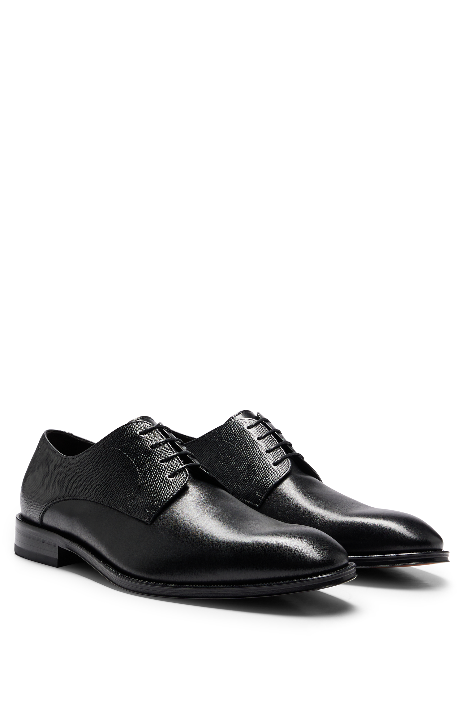 Derrek leather Derbies - Black