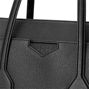 BLACK // TOTE BAGS  LETI BUSINESS TOTE