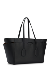 BLACK // TOTE BAGS  LETI BUSINESS TOTE