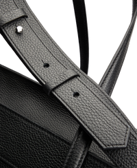BLACK // TOTE BAGS  LETI BUSINESS TOTE