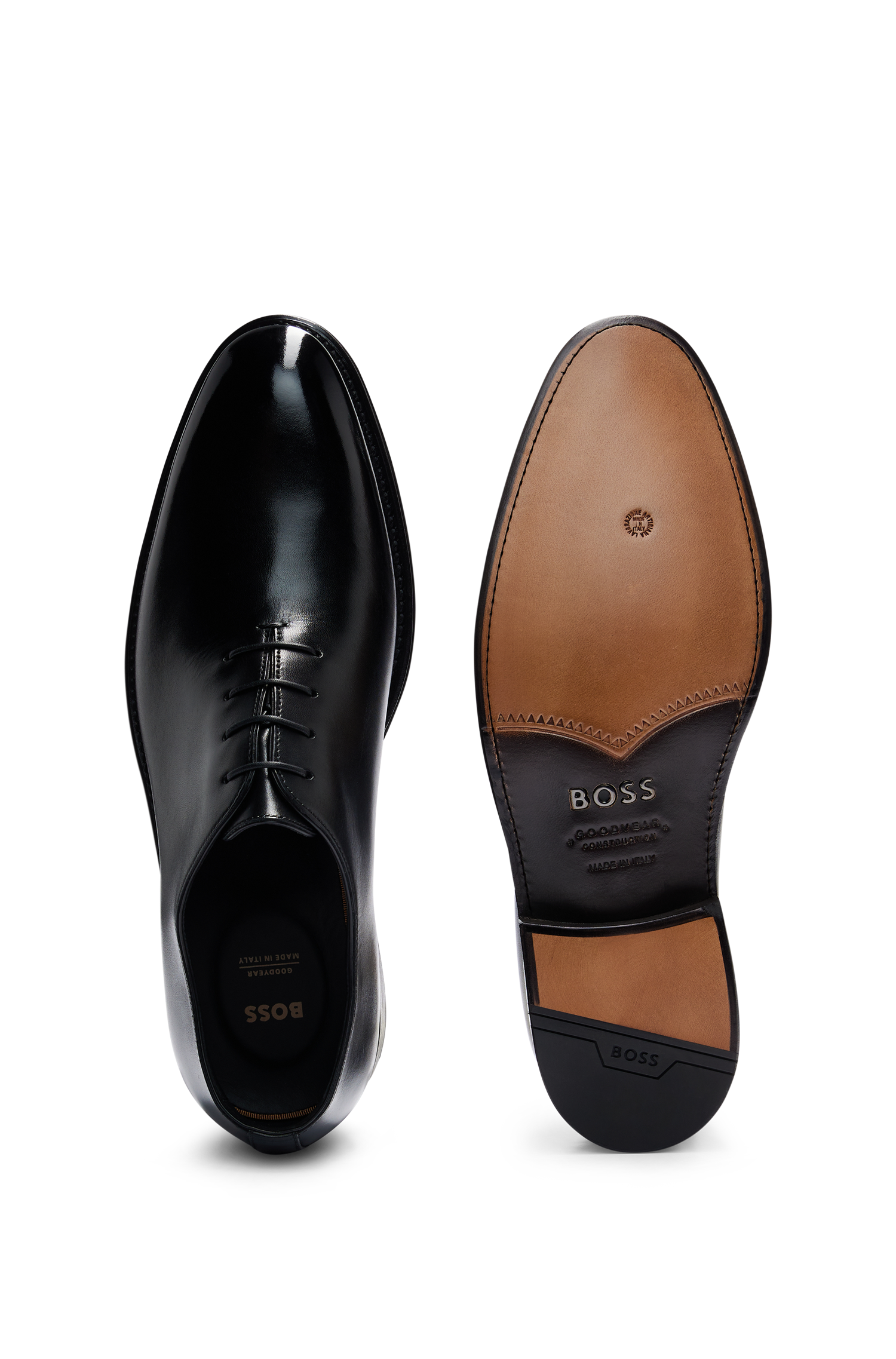 BLACK // BUSINESS LACE-UPS DERREK_OXFR_BUAMF