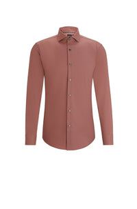 DARK RED // BUSINESS SHIRTS P-HANK-SPREAD-C1-222