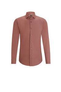DARK RED // BUSINESS SHIRTS P-HANK-SPREAD-C1-222