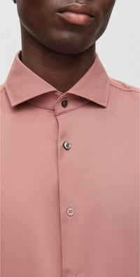 DARK RED // BUSINESS SHIRTS P-HANK-SPREAD-C1-222