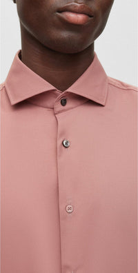 DARK RED // BUSINESS SHIRTS P-HANK-SPREAD-C1-222