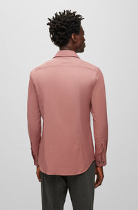 DARK RED // BUSINESS SHIRTS P-HANK-SPREAD-C1-222