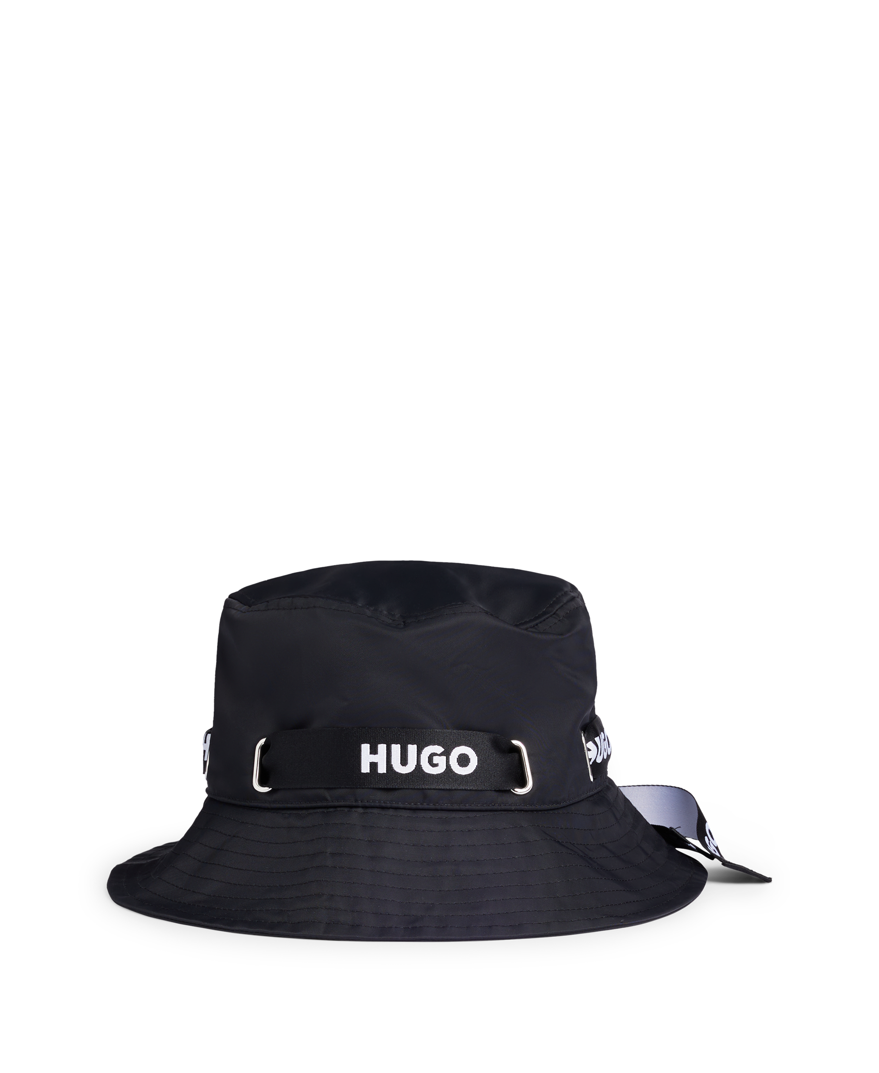 BLACK // WOVEN CAP ALEXY-BOW