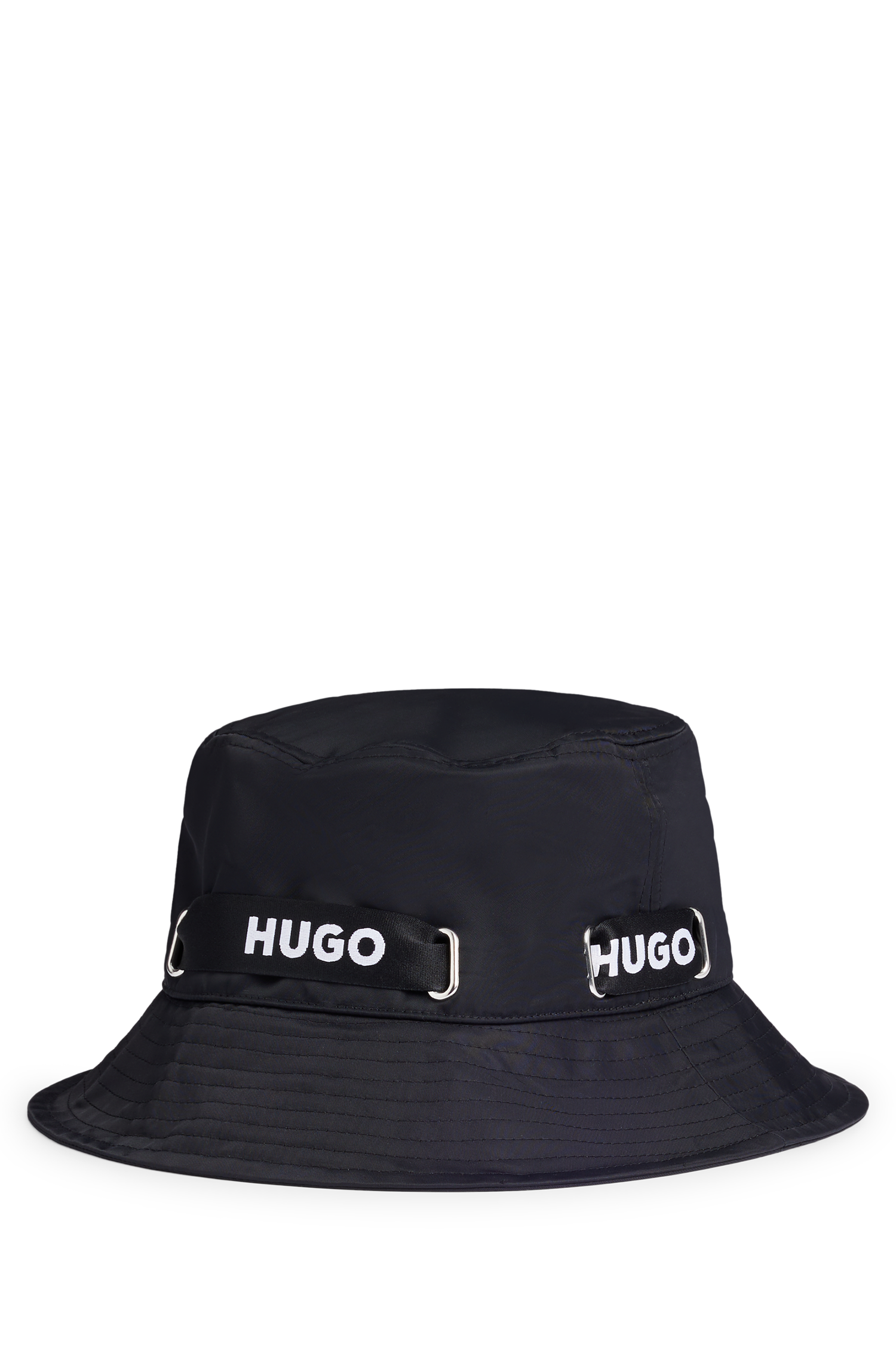 BLACK // WOVEN CAP ALEXY-BOW