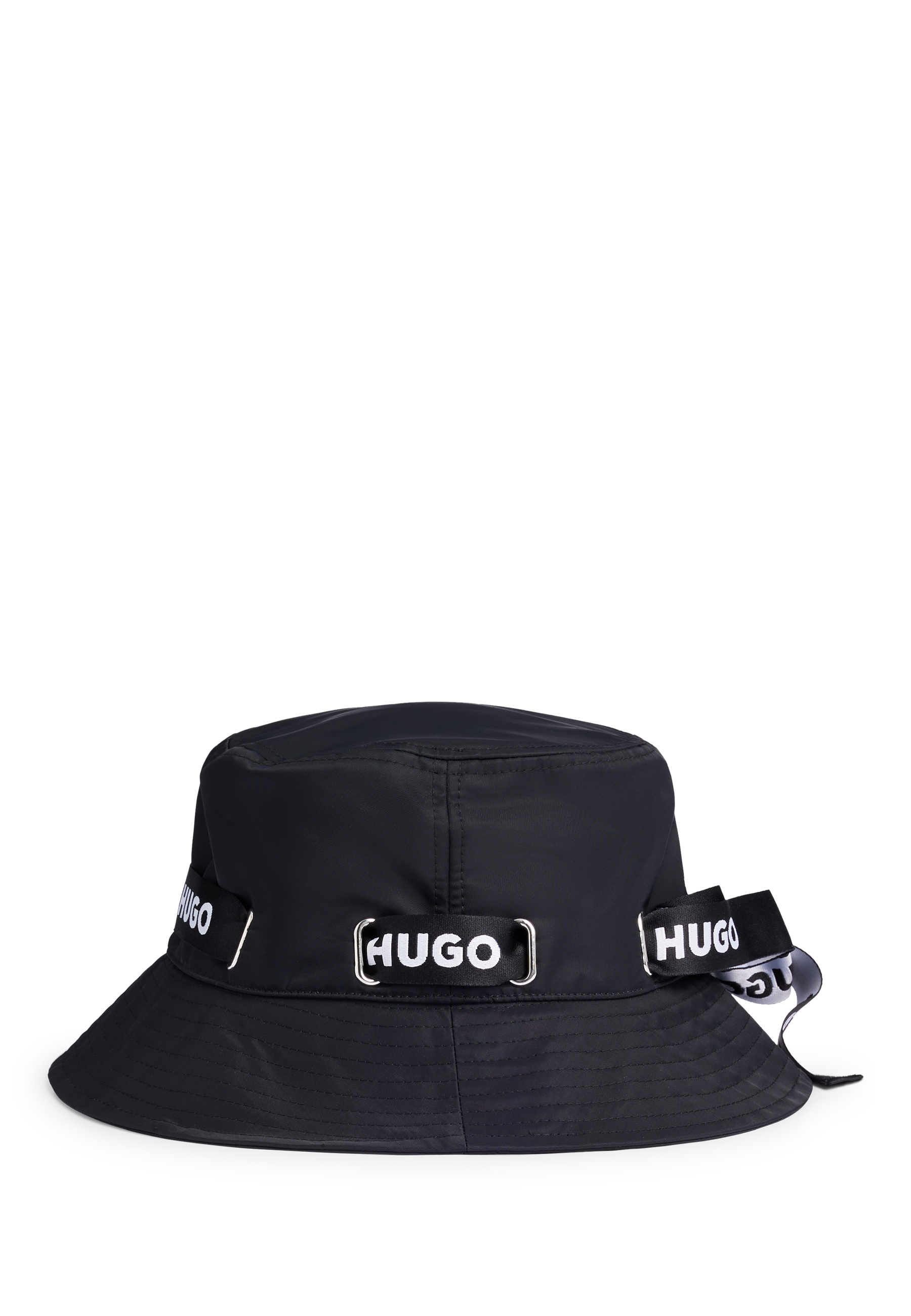 BLACK // WOVEN CAP ALEXY-BOW