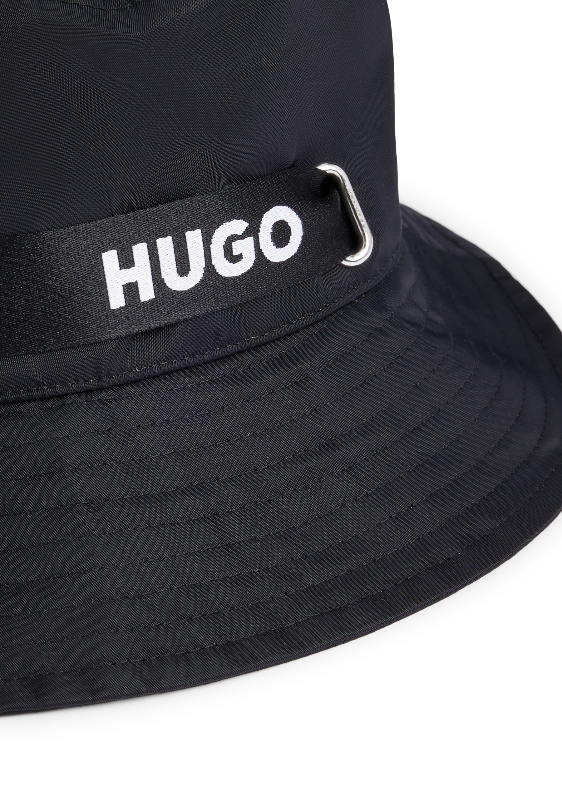 BLACK // WOVEN CAP ALEXY-BOW