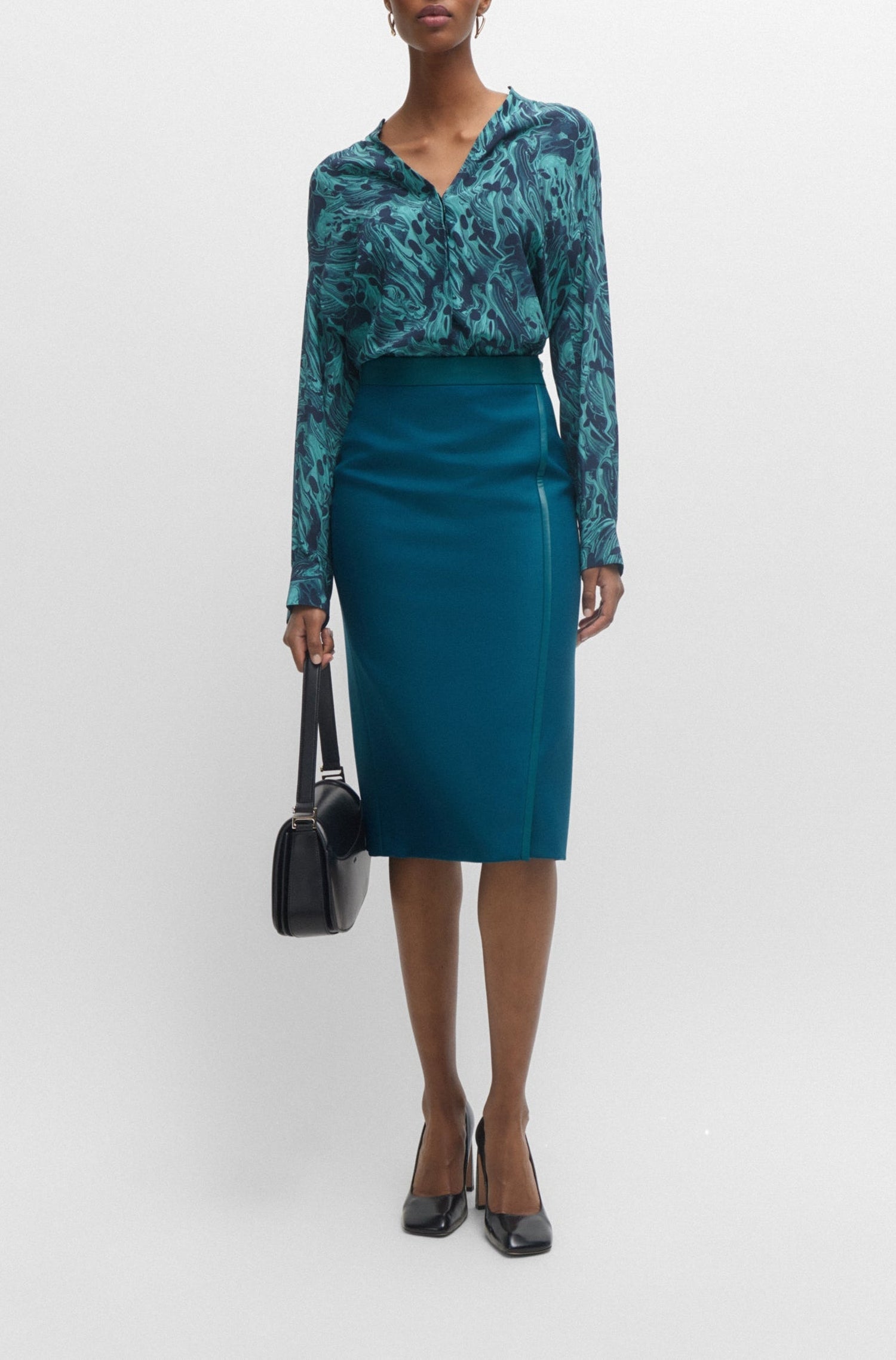 OPEN GREEN // PENCIL-SKIRTS VEPURO