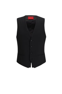 BLACK // WAISTCOATS VIN241F1X