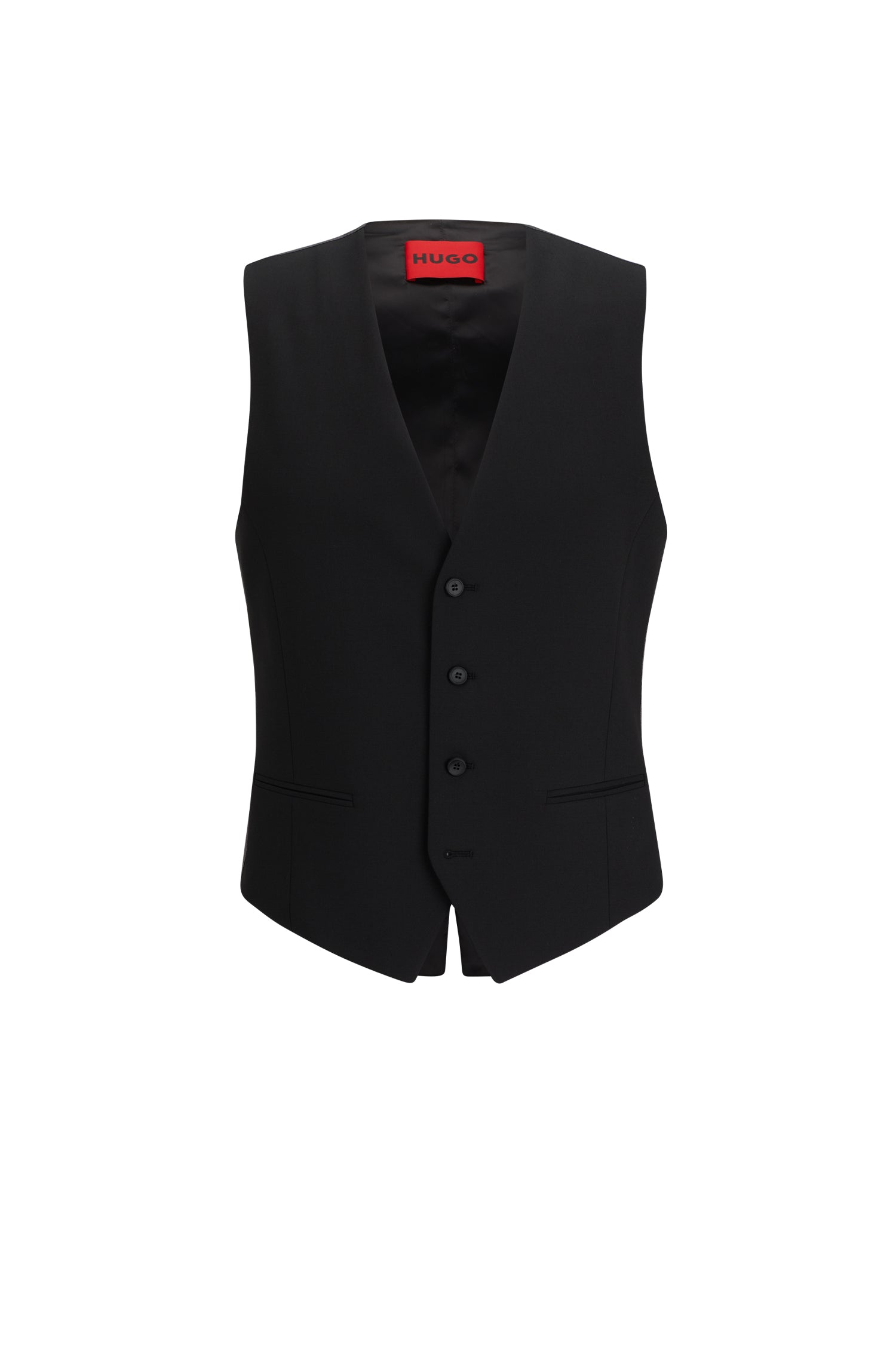 BLACK // WAISTCOATS VIN241F1X