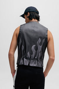 BLACK // WAISTCOATS VIN241F1X