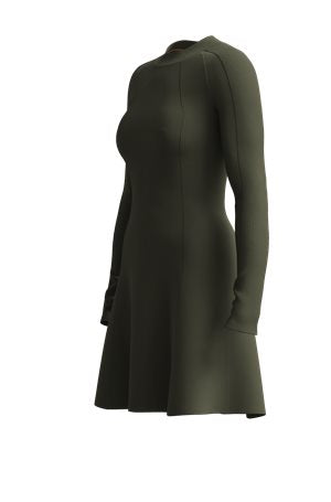 DARK GREEN // KNITTED DRESSES C_FIRO