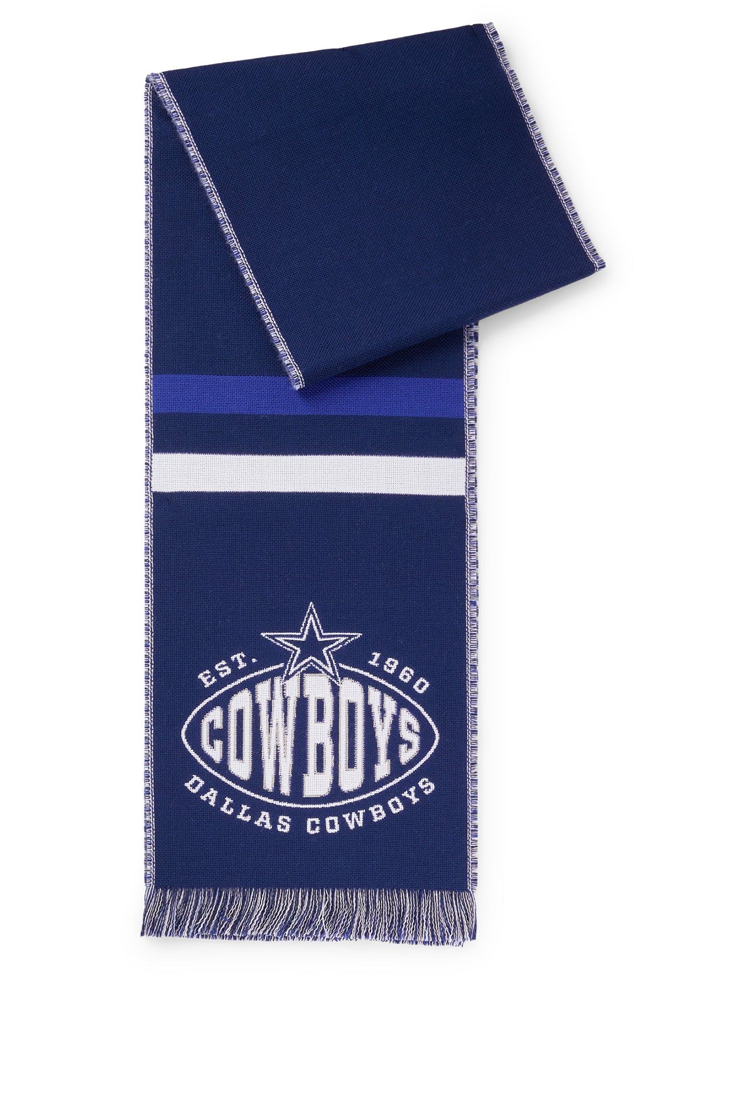 DARK BLUE // WOVEN SCARF DALLAS_SCARF