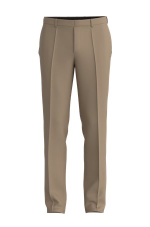 MEDIUM BEIGE // FORMAL TROUSERS GETLIN232X