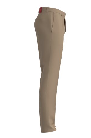 MEDIUM BEIGE // FORMAL TROUSERS GETLIN232X