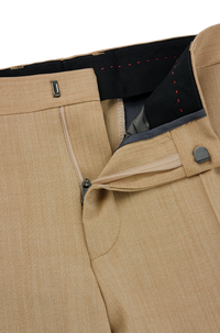 MEDIUM BEIGE // FORMAL TROUSERS GETLIN232X