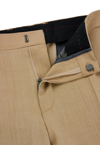 MEDIUM BEIGE // FORMAL TROUSERS GETLIN232X