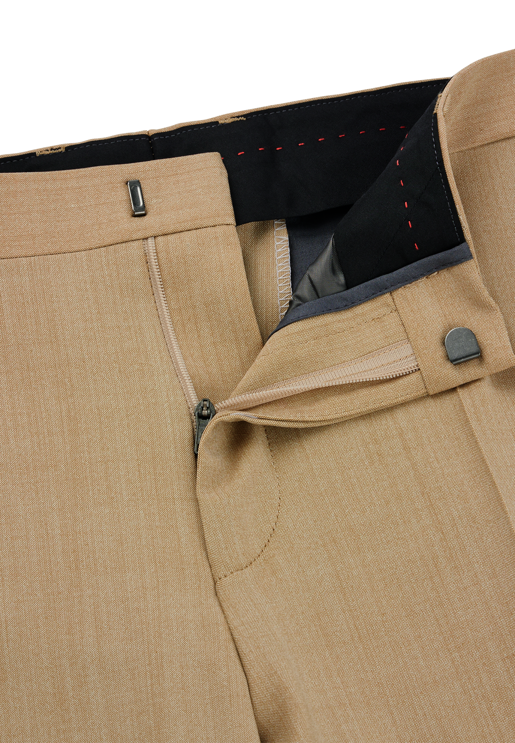 MEDIUM BEIGE // FORMAL TROUSERS GETLIN232X