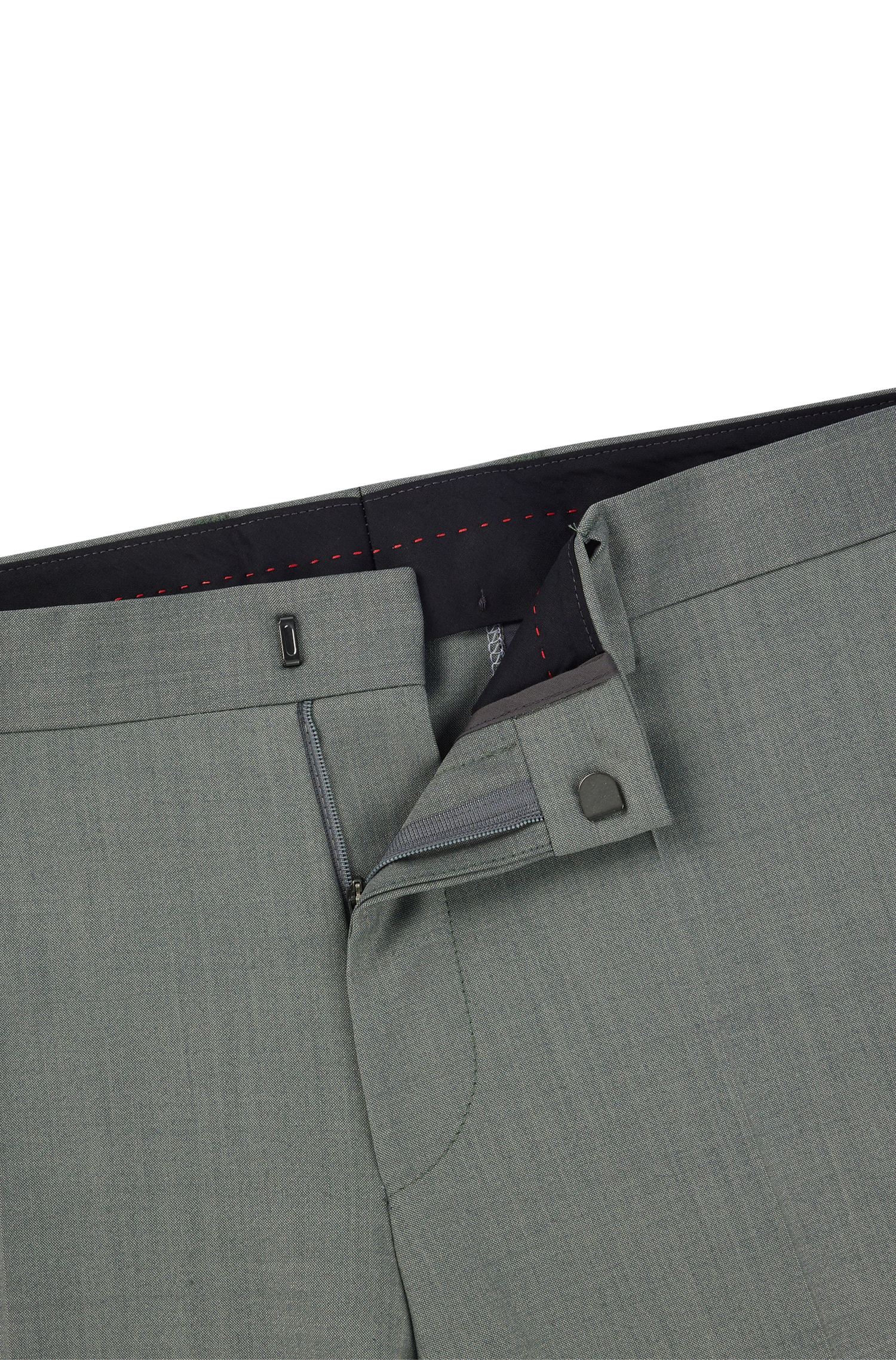 DARK GREEN // FORMAL TROUSERS GETLIN232X