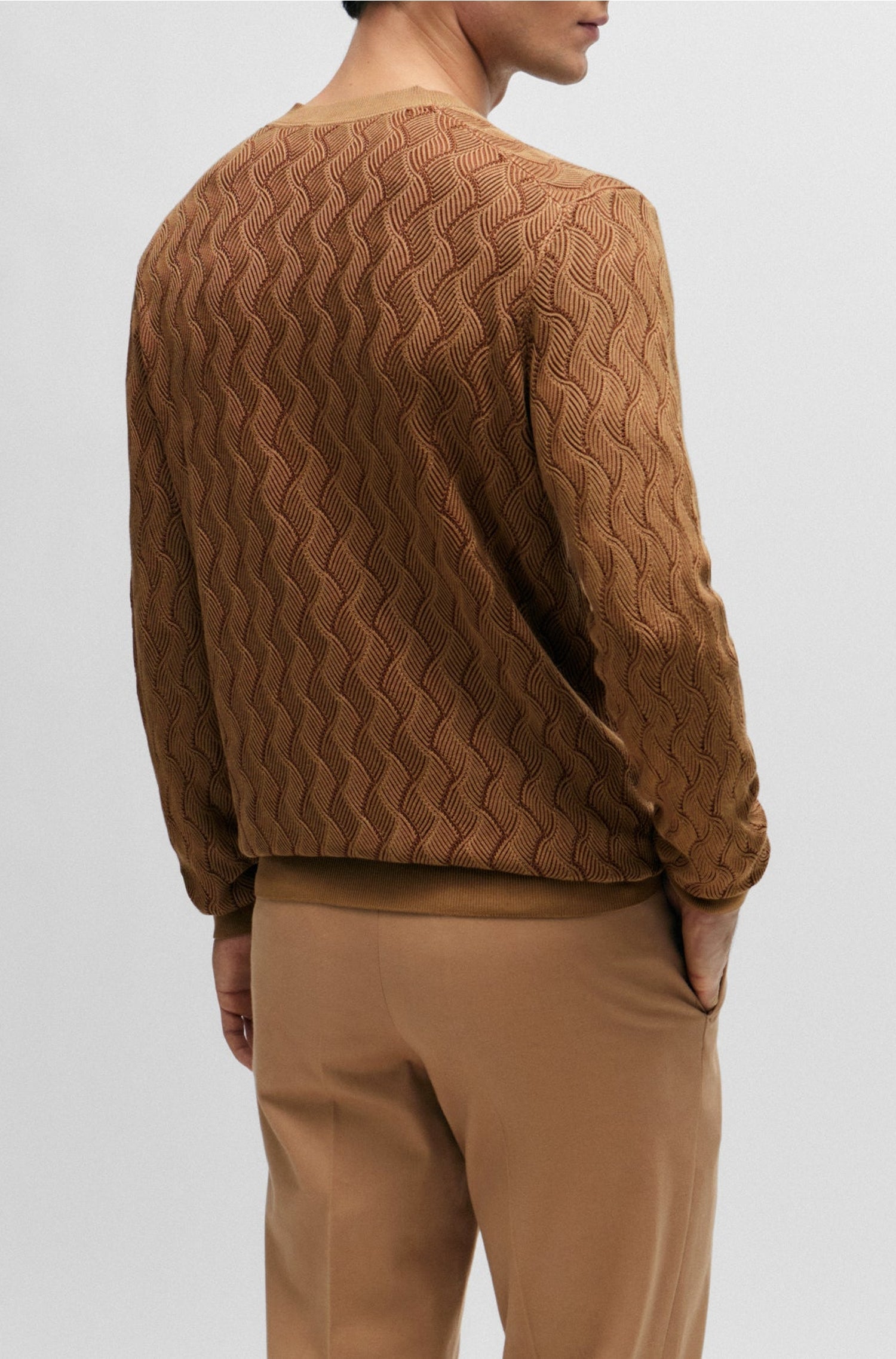 REF ADD // OPEN GREEN // KNITTED SCARF ALBAS