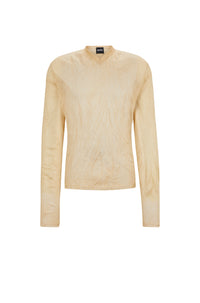 Pull Tavi à col V - Open Beige