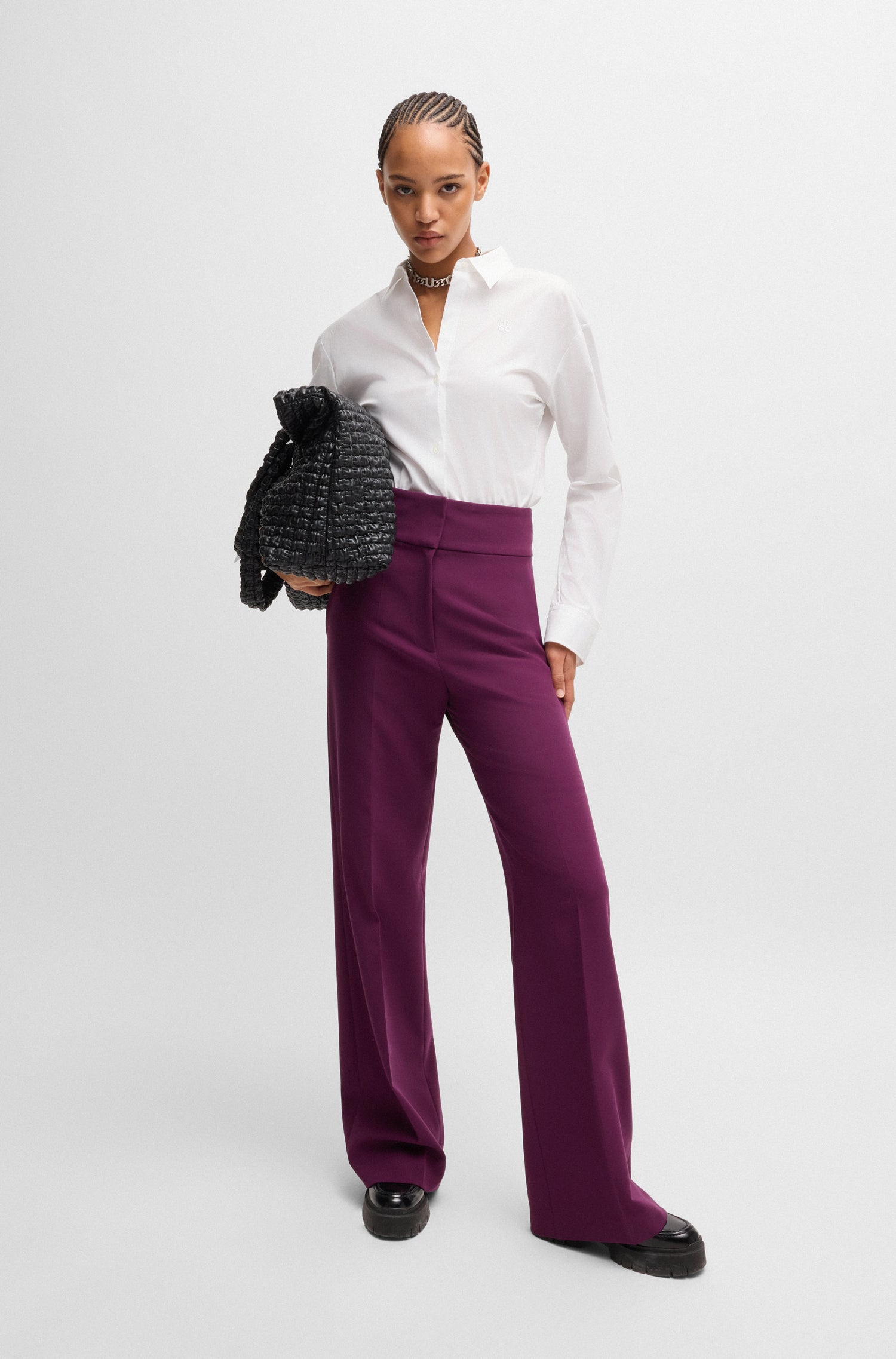 WHITE // TAILORED BLOUSES THE GIRLFRIEND SHIRT