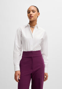WHITE // TAILORED BLOUSES THE GIRLFRIEND SHIRT