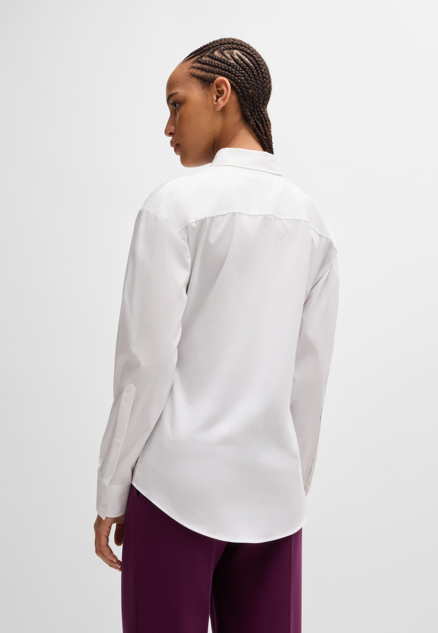 WHITE // TAILORED BLOUSES THE GIRLFRIEND SHIRT