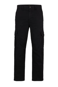 BLACK // CASUAL TROUSERS SISLA-5-CARGO