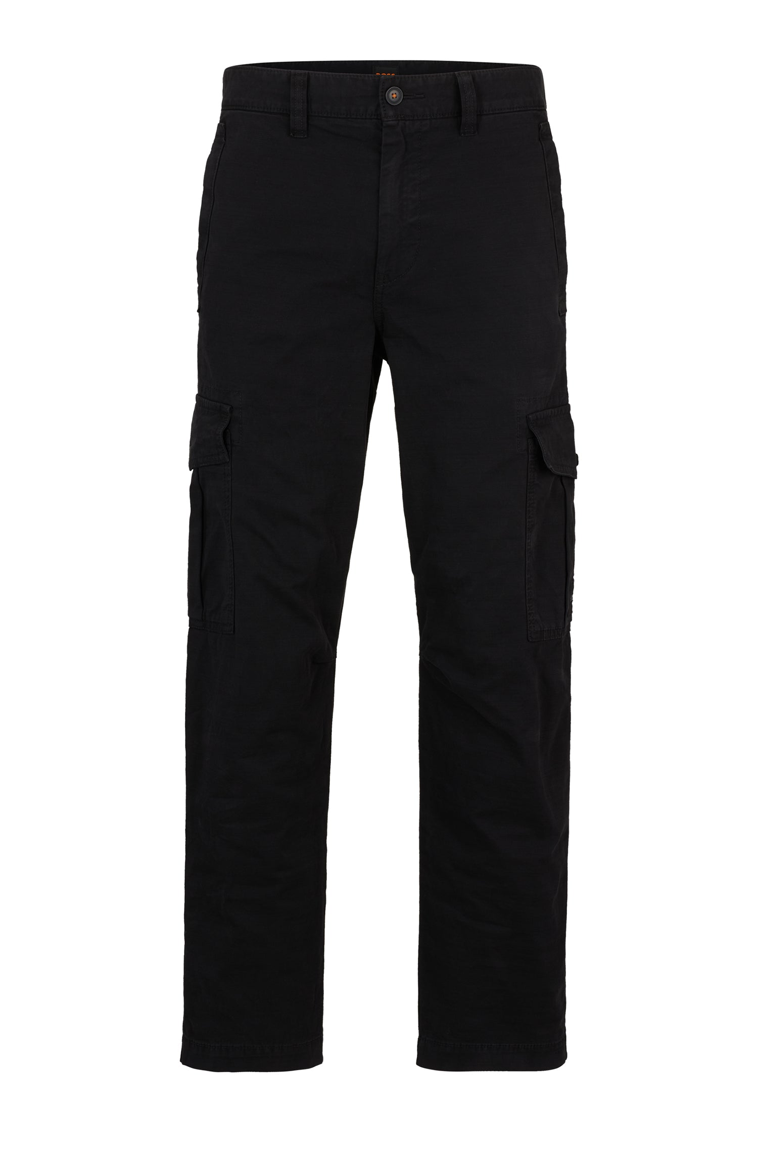 BLACK // CASUAL TROUSERS SISLA-5-CARGO