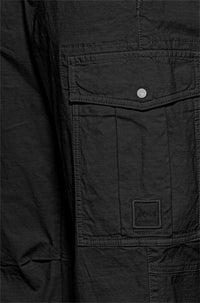 BLACK // CASUAL TROUSERS SISLA-5-CARGO