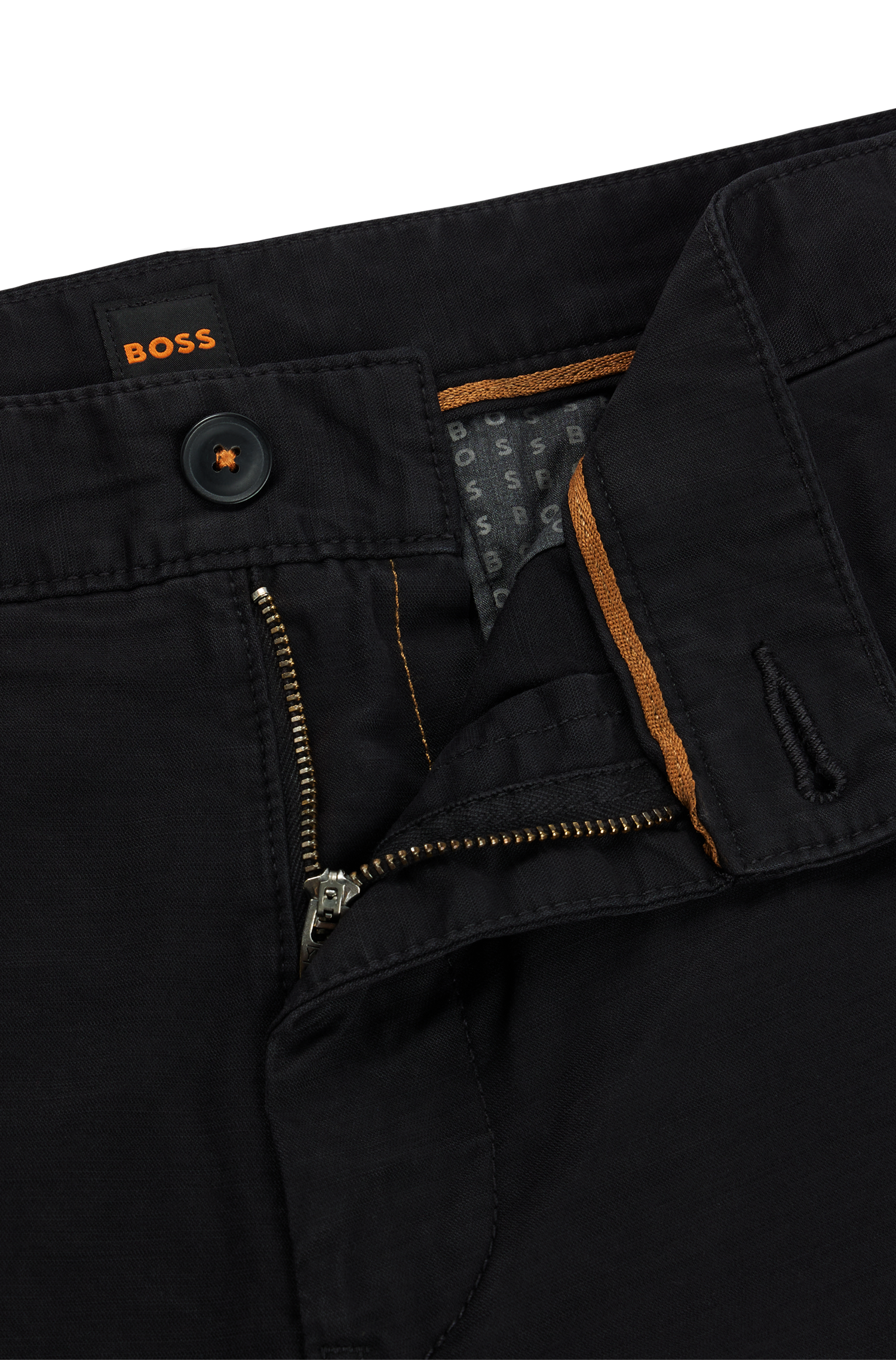 BLACK // CASUAL TROUSERS SISLA-5-CARGO