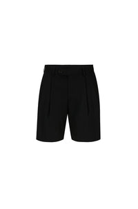 Boss wool shorts - Black