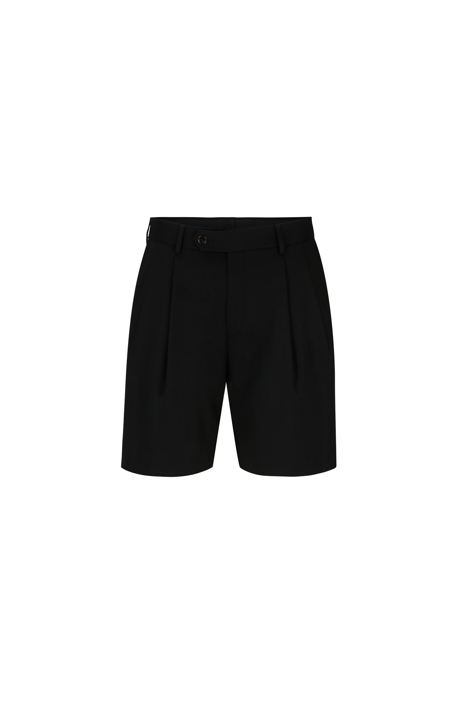 Boss wool shorts - Black