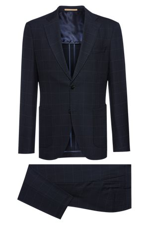 DARK BLUE // SUITS L-HESTON-2PCS-LP-241