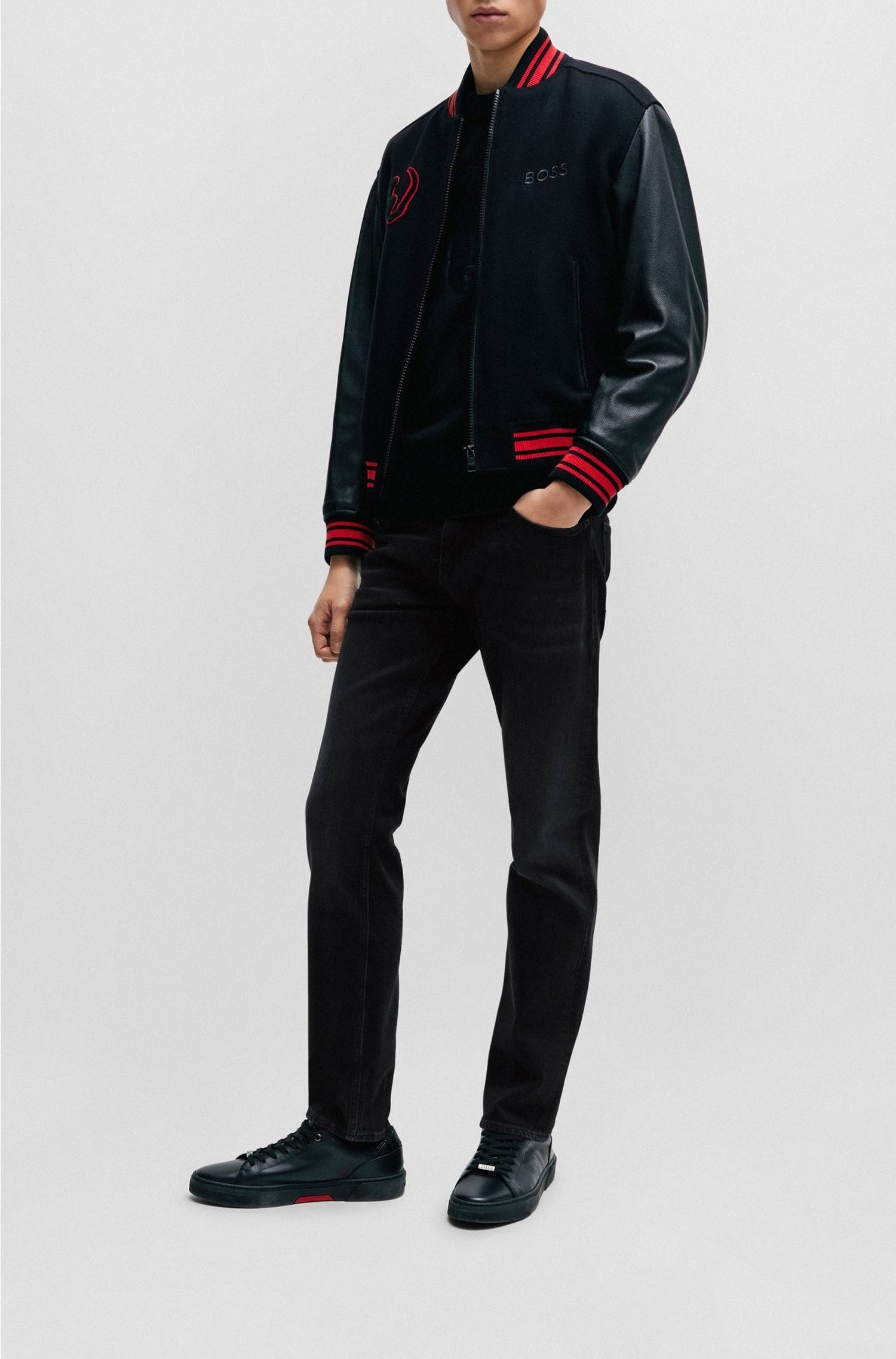CHARCOAL // JEANS DELAWARE3-1EDGE_CNY