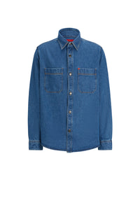 Chemise Erato avec poches - Medium Blue