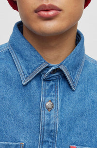 Chemise Erato avec poches - Medium Blue