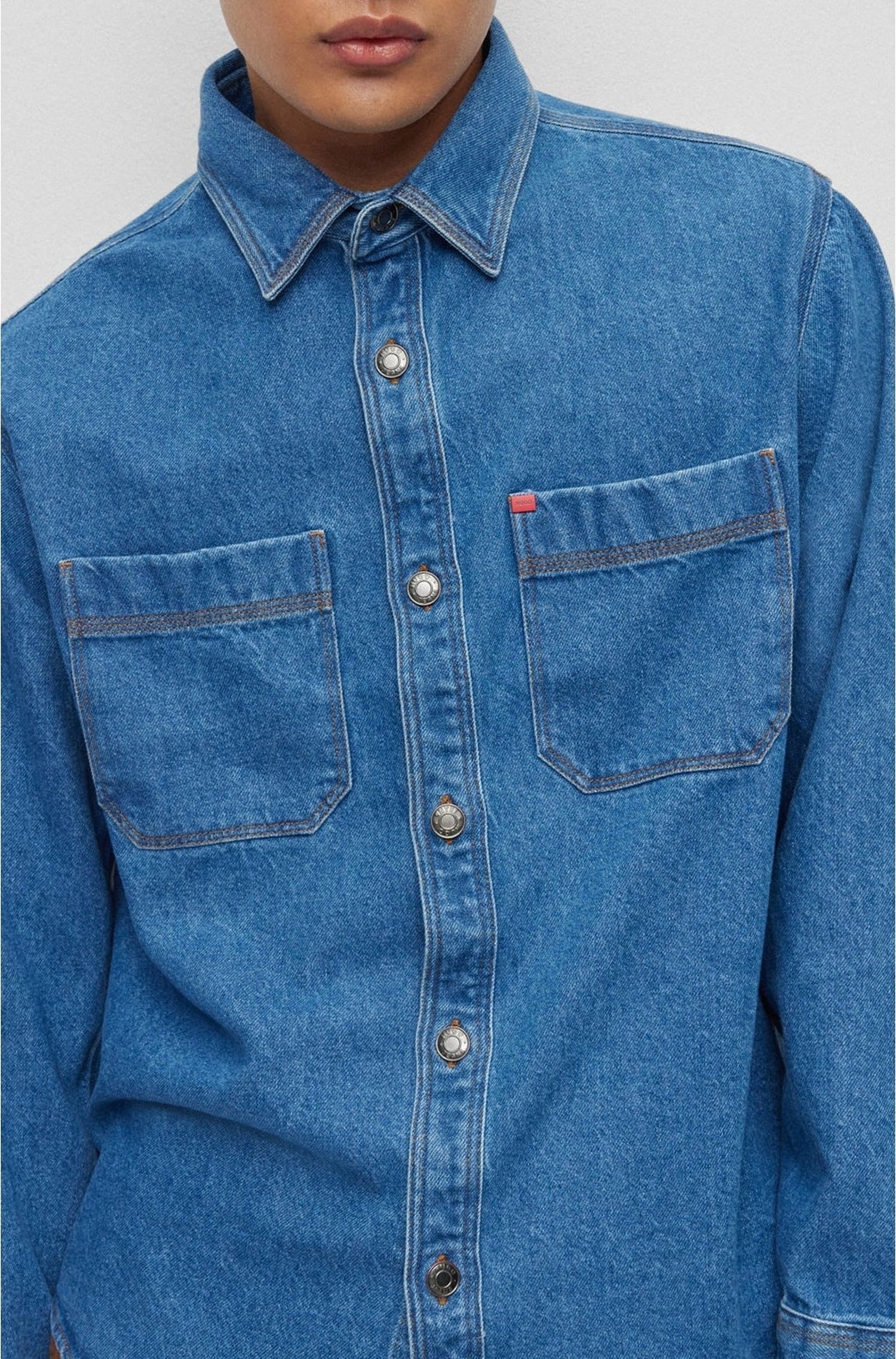Chemise Erato avec poches - Medium Blue