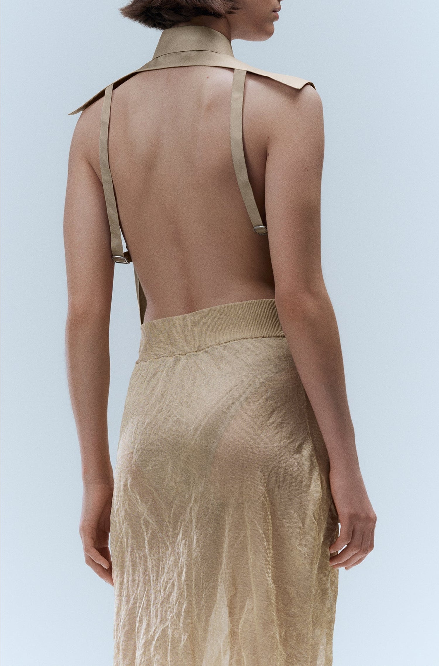 OPEN BEIGE // TAILORED BLOUSES BAGARI