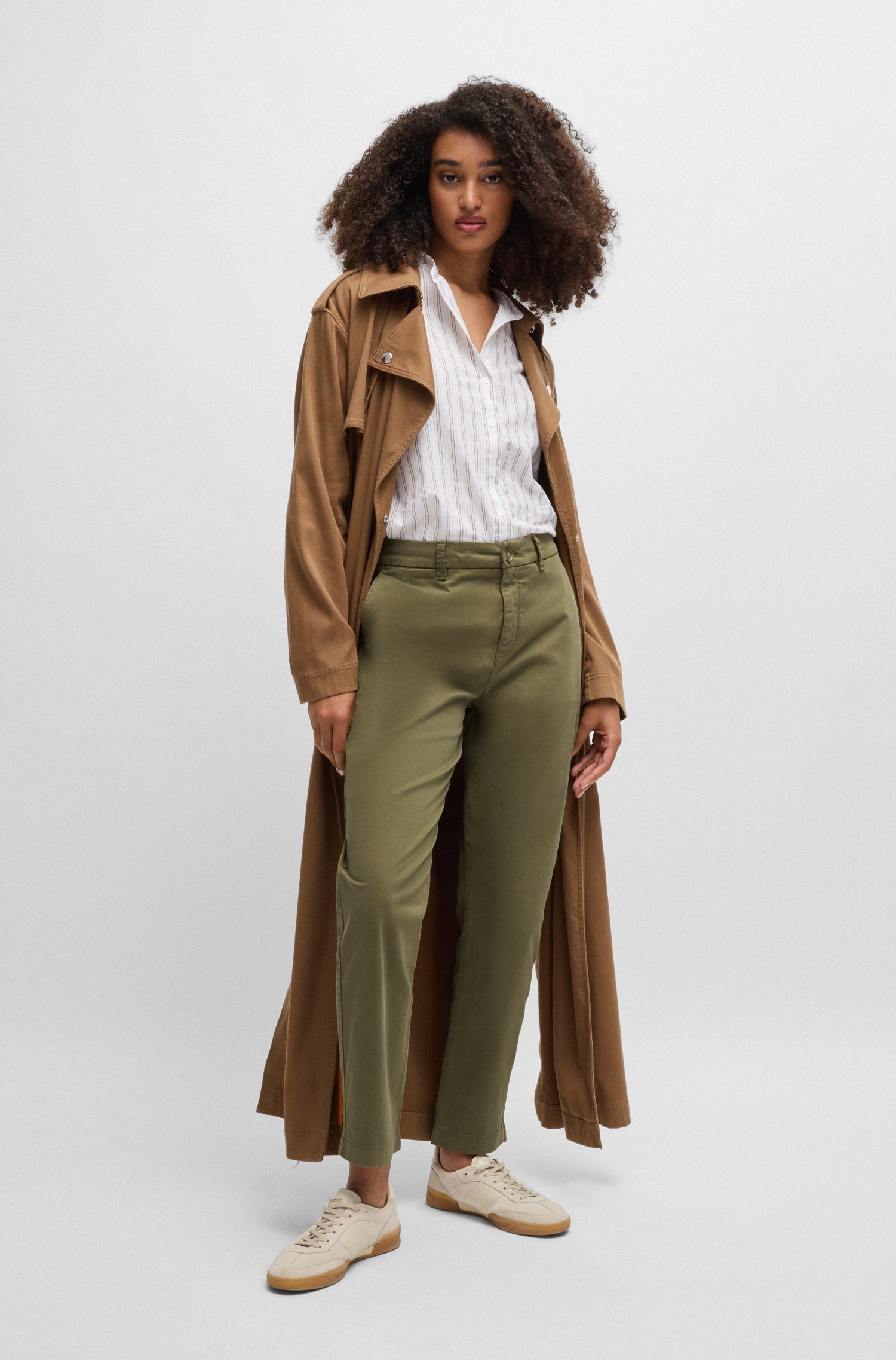 DARK GREEN // FORMAL TROUSERS C_TACHINI2-D