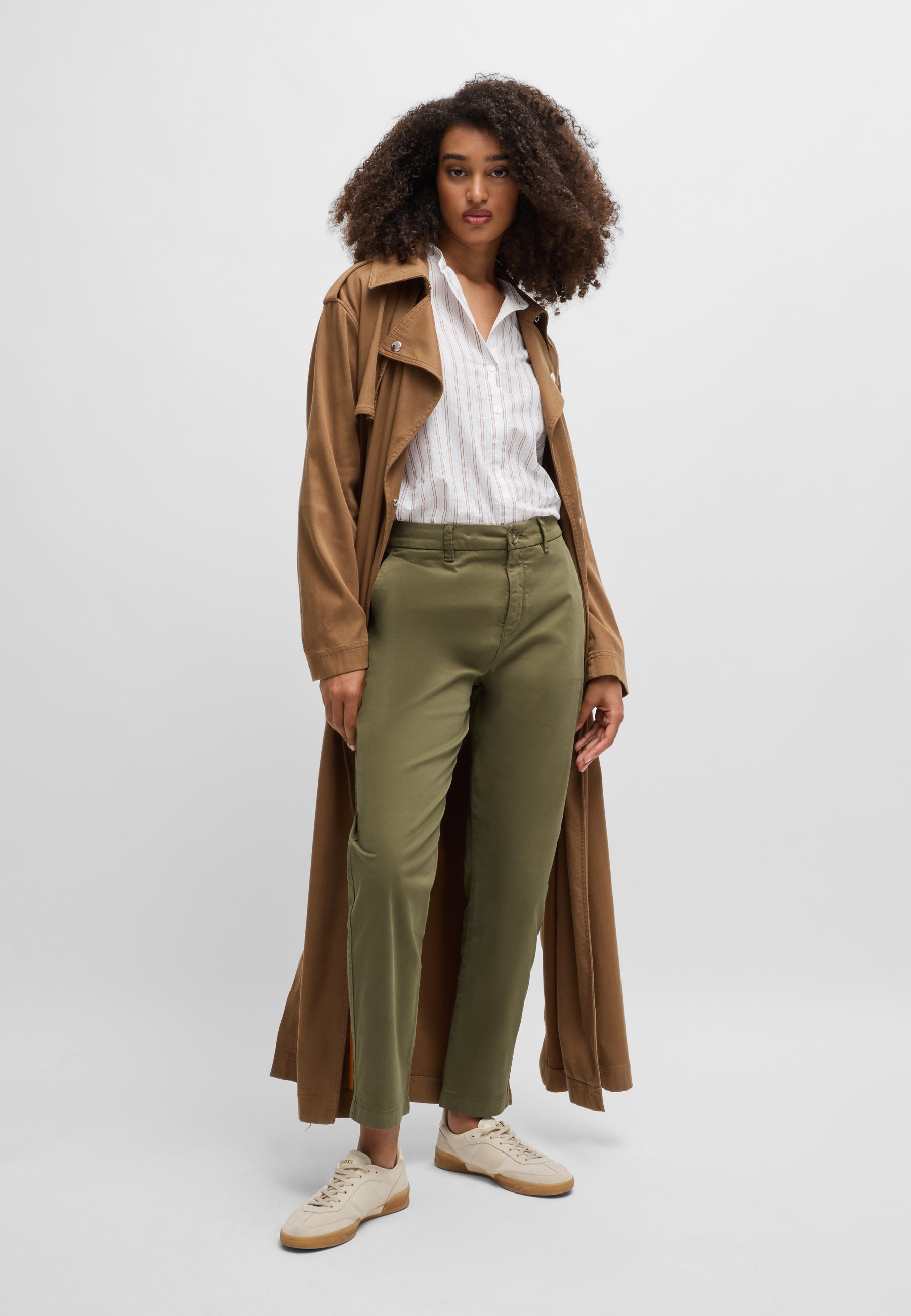 DARK GREEN // FORMAL TROUSERS C_TACHINI2-D